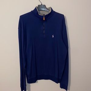 Light blue polo golf sweater